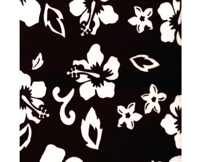 Custom Fit Velour Rear Deck Cover - Hawaiian Black