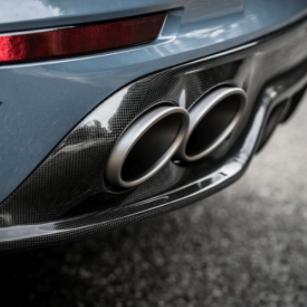 Rear Carbon Fiber Diffuser - High Gloss - 911 | 2016-2018