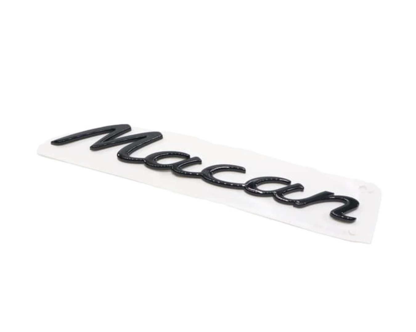 Emblem Logo - Black Glossy - Macan | 2019-2025
