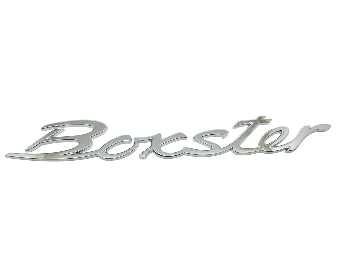 Emblem Logo - Galvano Silver - Boxster | 2013-2025