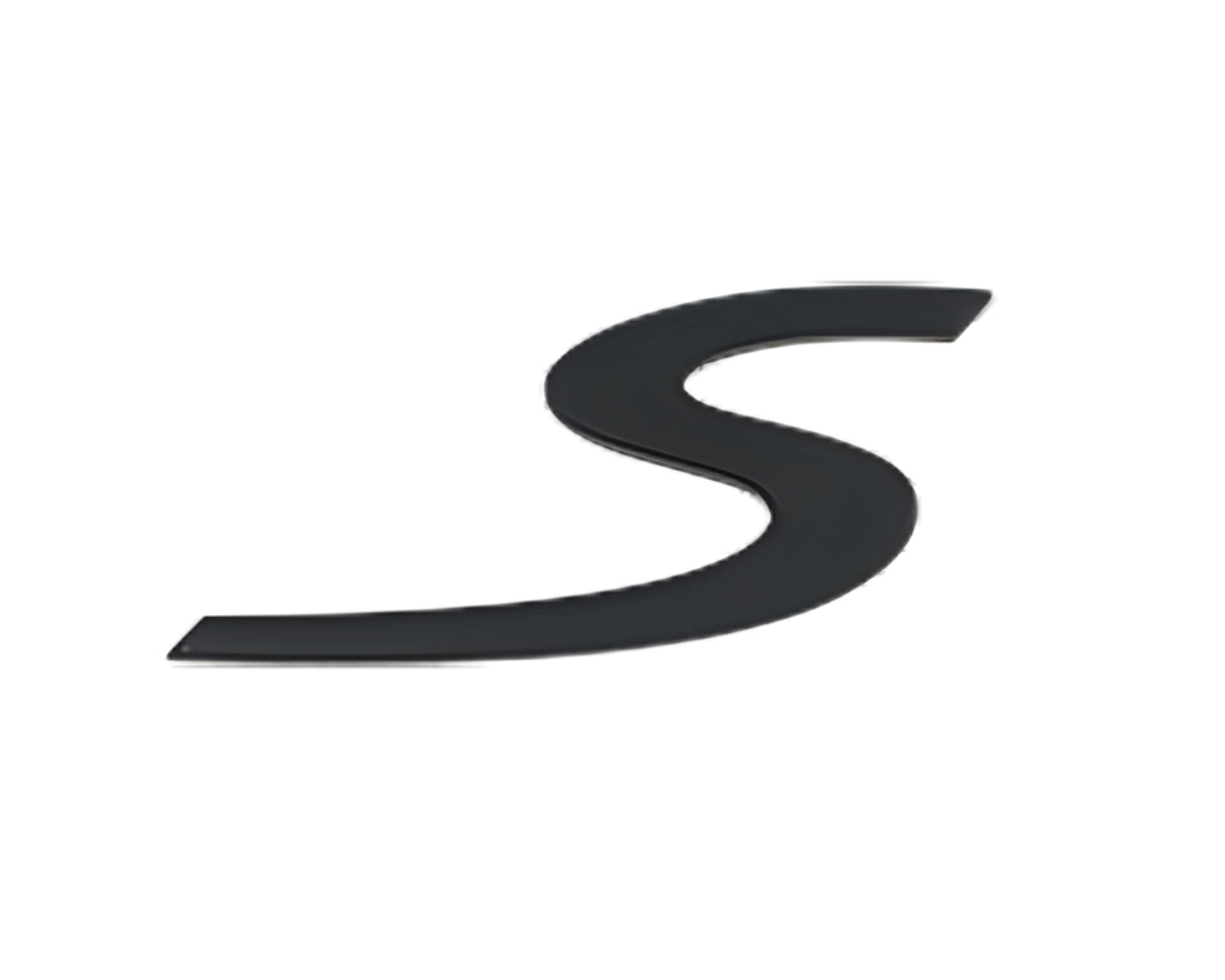 Emblem Logo - Matte Black - Macan | 2019-2025