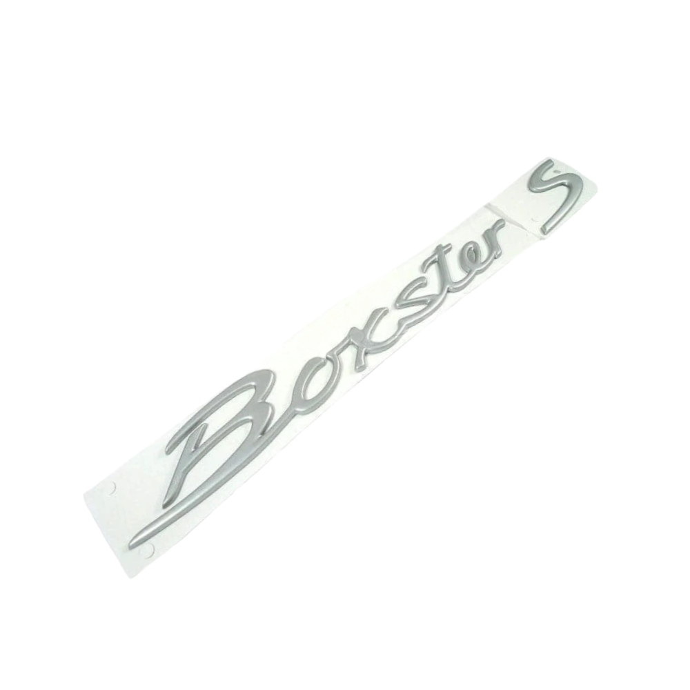 Emblem Logo - Satin Aluminium - Boxster | 2005-2012