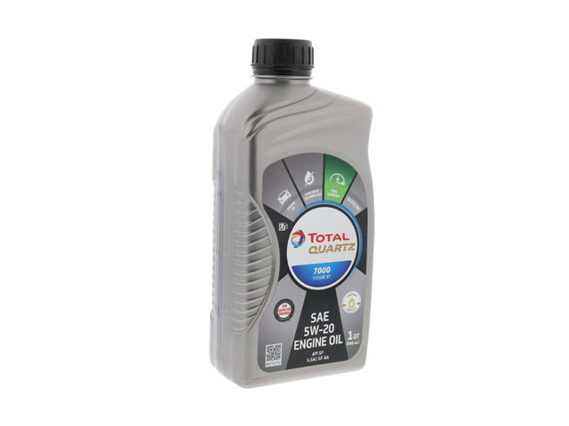 Engine Oil - Total Quartz 7000 XT - 5W-20 Semi-Synthetic 1 Quart 220087