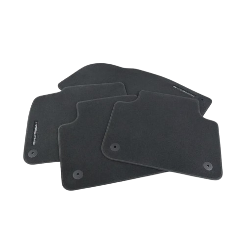 Floor Mat Set - Black - Cayenne | 2018-2020
