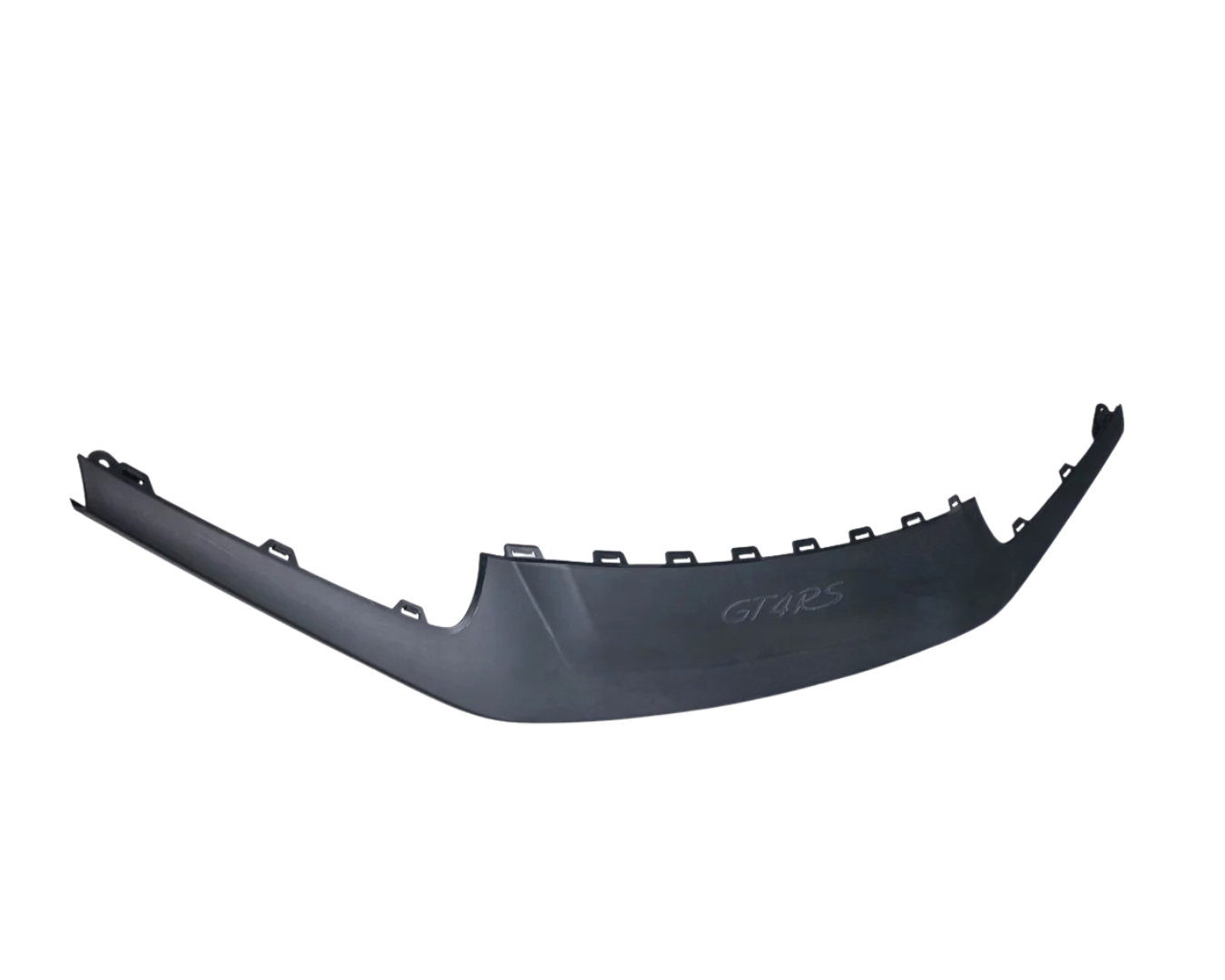 Front Bumper Spoiler Lip - Black - Boxster | Cayman | 2017-2025