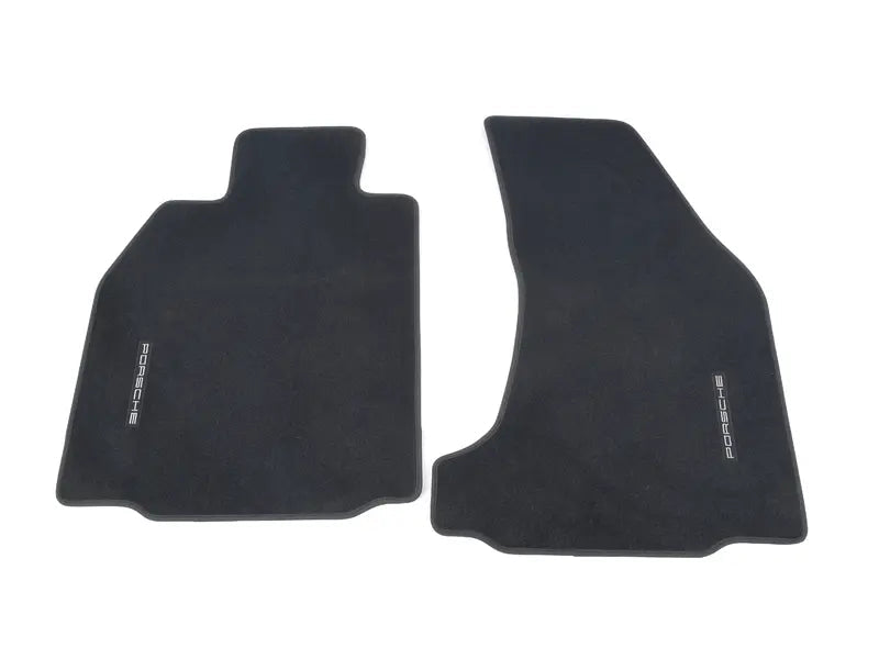 Front Floor Mats Set - Black - Cayman | Boxster | 911 | 2009-2012