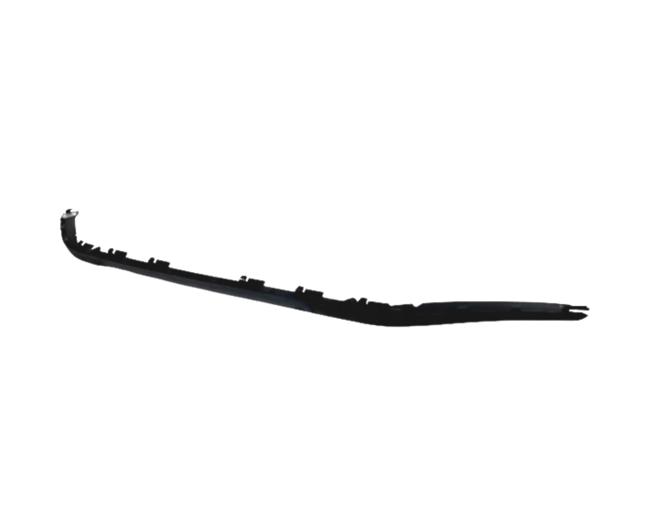 Front Spoiler Lip - Matt Black - Boxster | Cayman | 2017-2025