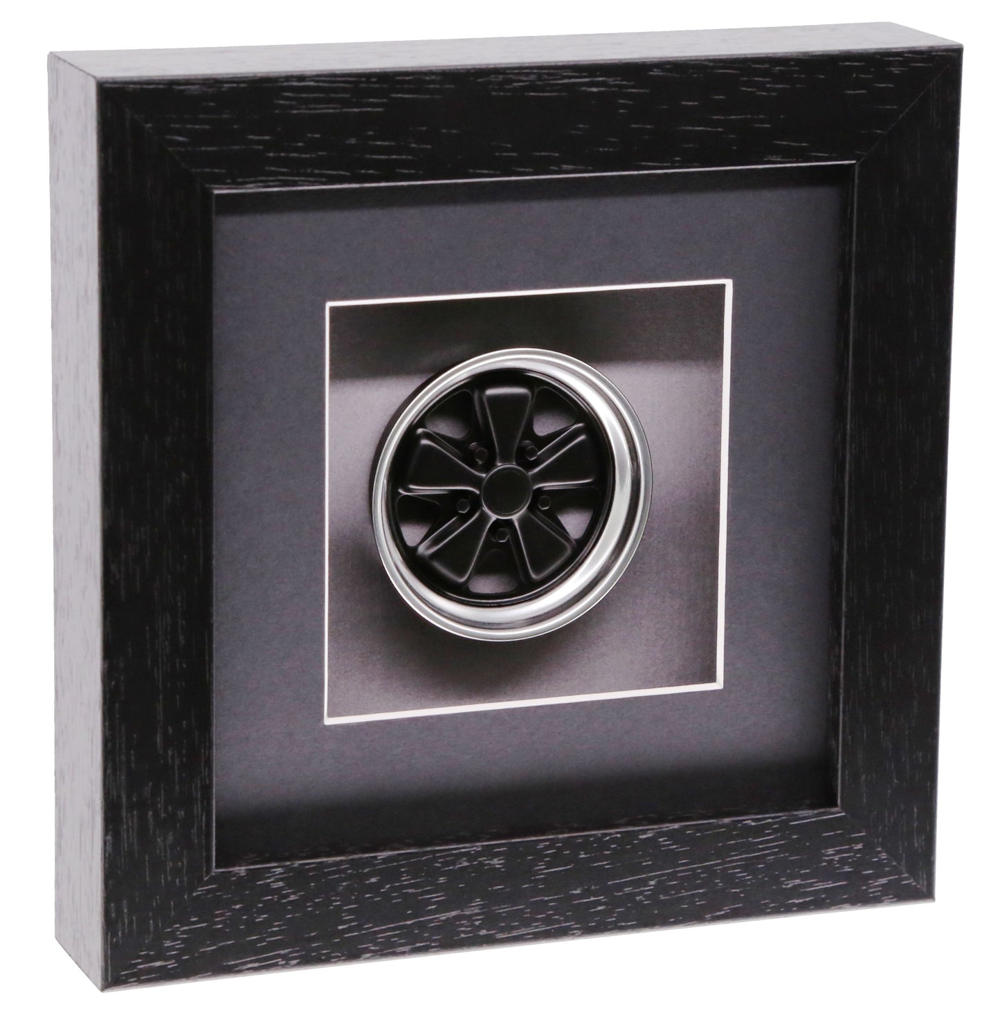 Fuchs 16" Wheel Model Porsche Art Box Framed