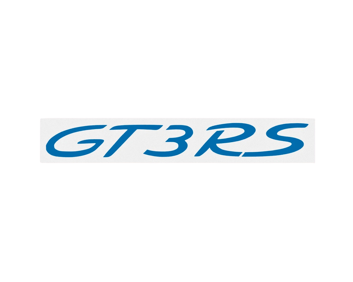 GT3RS Emblem Logo - Riviera Blue - 911 | 1999-2004