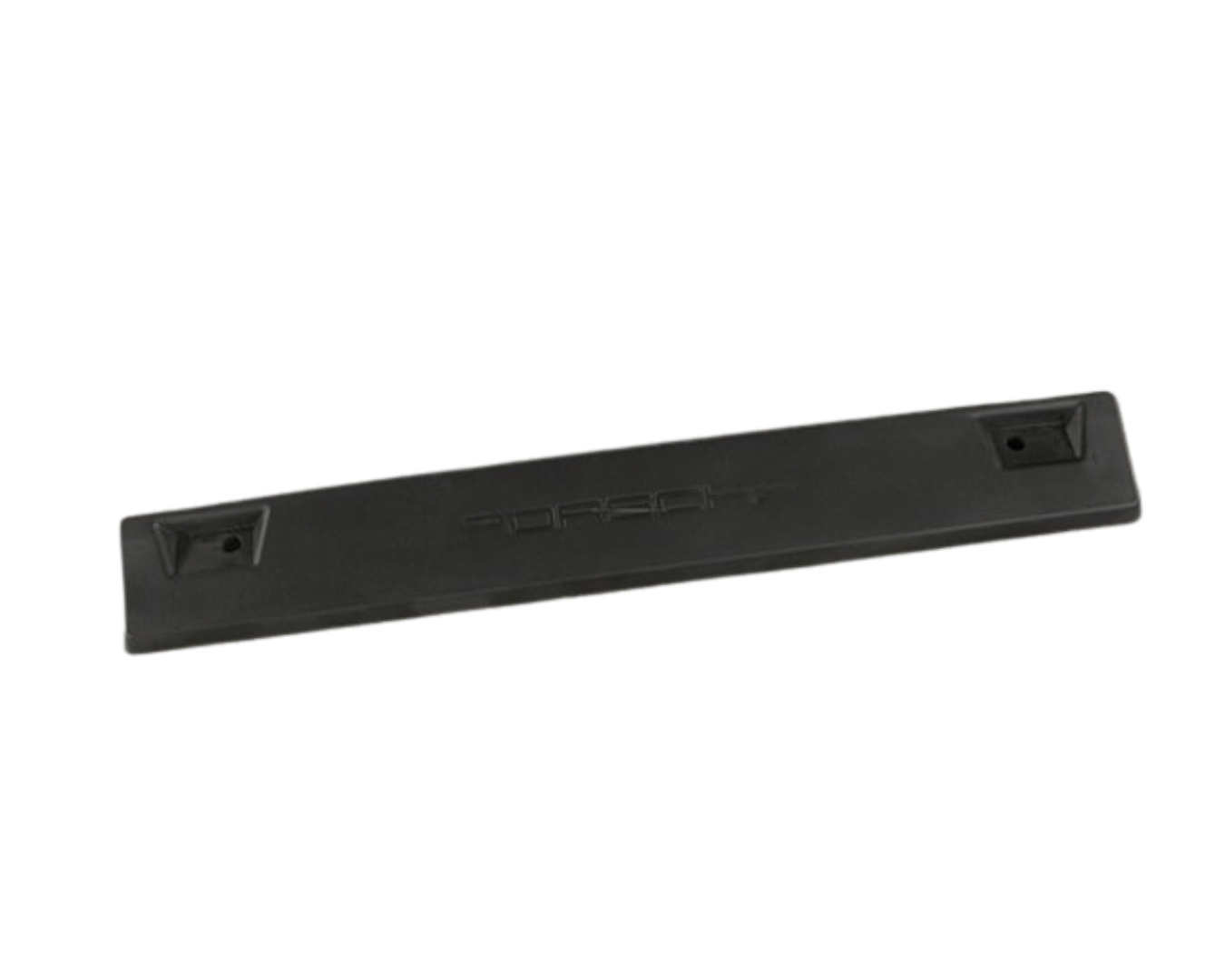 Licence Plate Holder - Black - Macan | 2019-2025