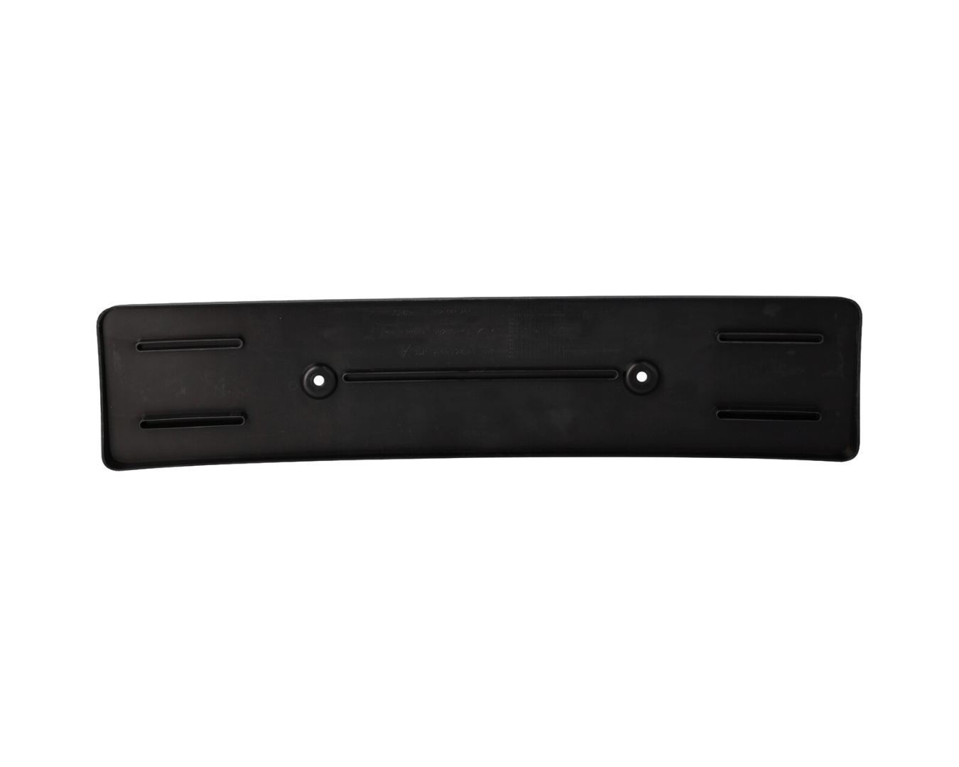 Licence Plate Holder - Matt Black - Boxster | Cayman | 2020