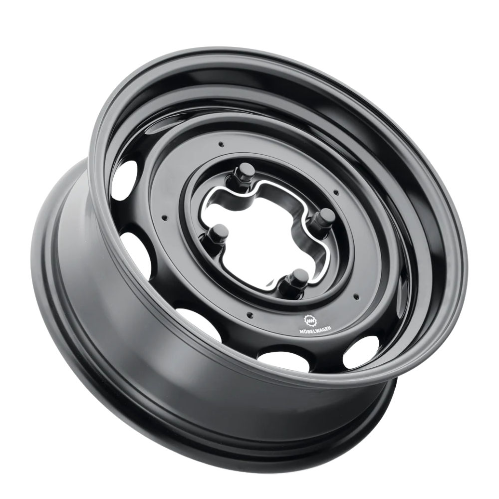 430B Interceptor Wheel - Satin Black - 15"x4.5" - 4x130mm +25