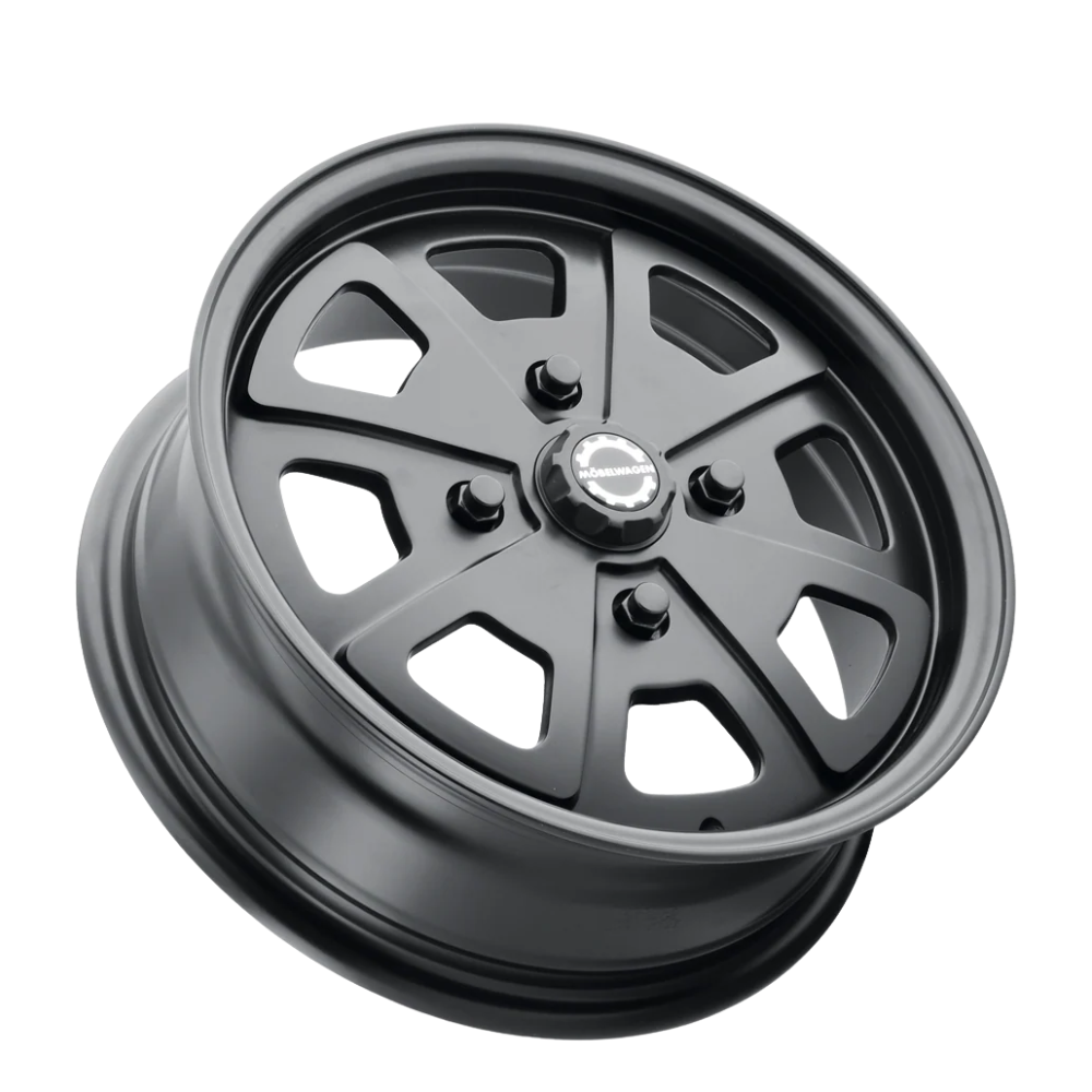 730B Schnell Wheel - Satin Black - 15"x5.5" - 4X130mm +35