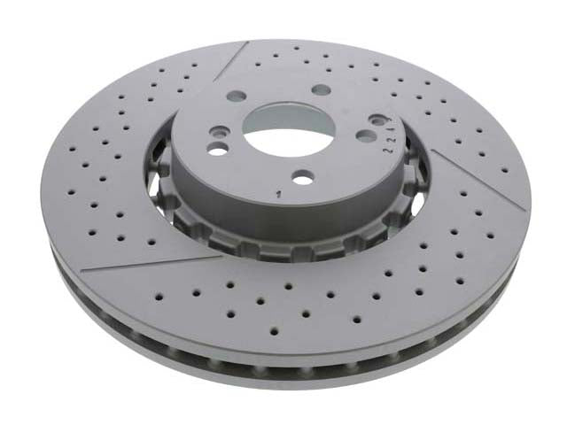 Mercedes-Benz Brake Disc - Vented / Slotted and Cross-Drilled 360 X 36 mm | 2003-2016 2194210212