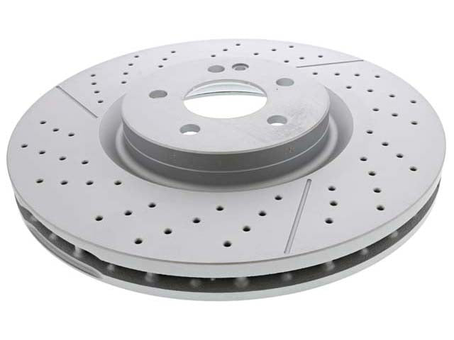 Mercedes-Benz Brake Disc - Vented / Slotted and Cross-Drilled 350 X 32 mm | 2014-2019 1764210212