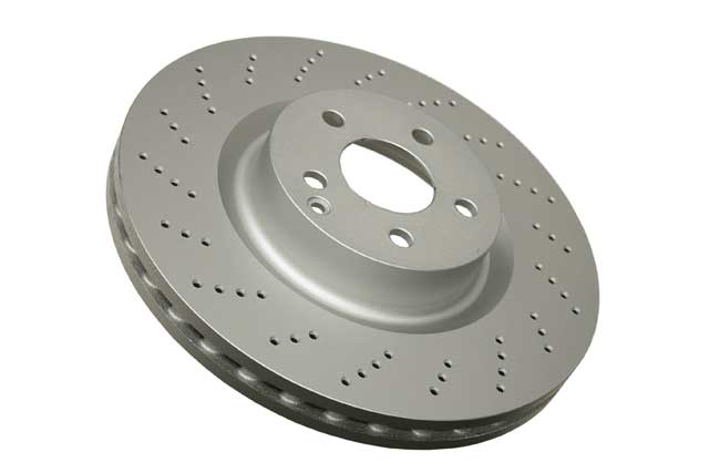 Mercedes-Benz Brake Disc - Vented and Cross Drilled 344 X 32 mm | 2010-2016 000421151207