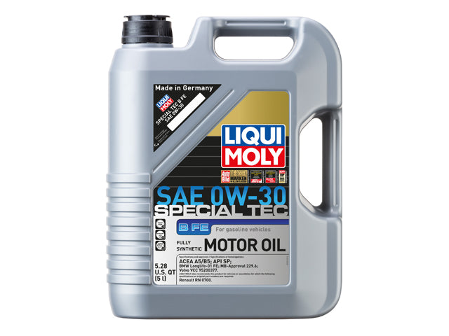 Mercedes-Benz Engine Oil - Liqui Moly Special Tec B FE - 0W-30 Synthetic 5 Liter | 2012-2023 22261