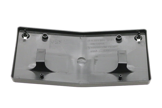 Mercedes-Benz License Plate Base - Black | 2008-2013 22188510819051