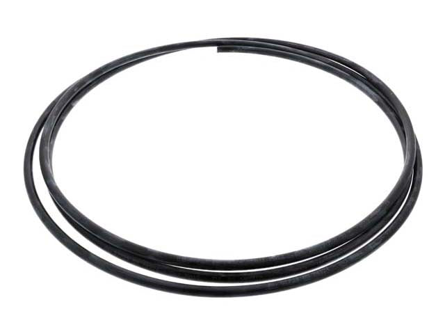 Mercedes-Benz Vacuum Line - Black - 1.0 X 8.0 mm - Sold by the Meter | 1968-2008 0009872727