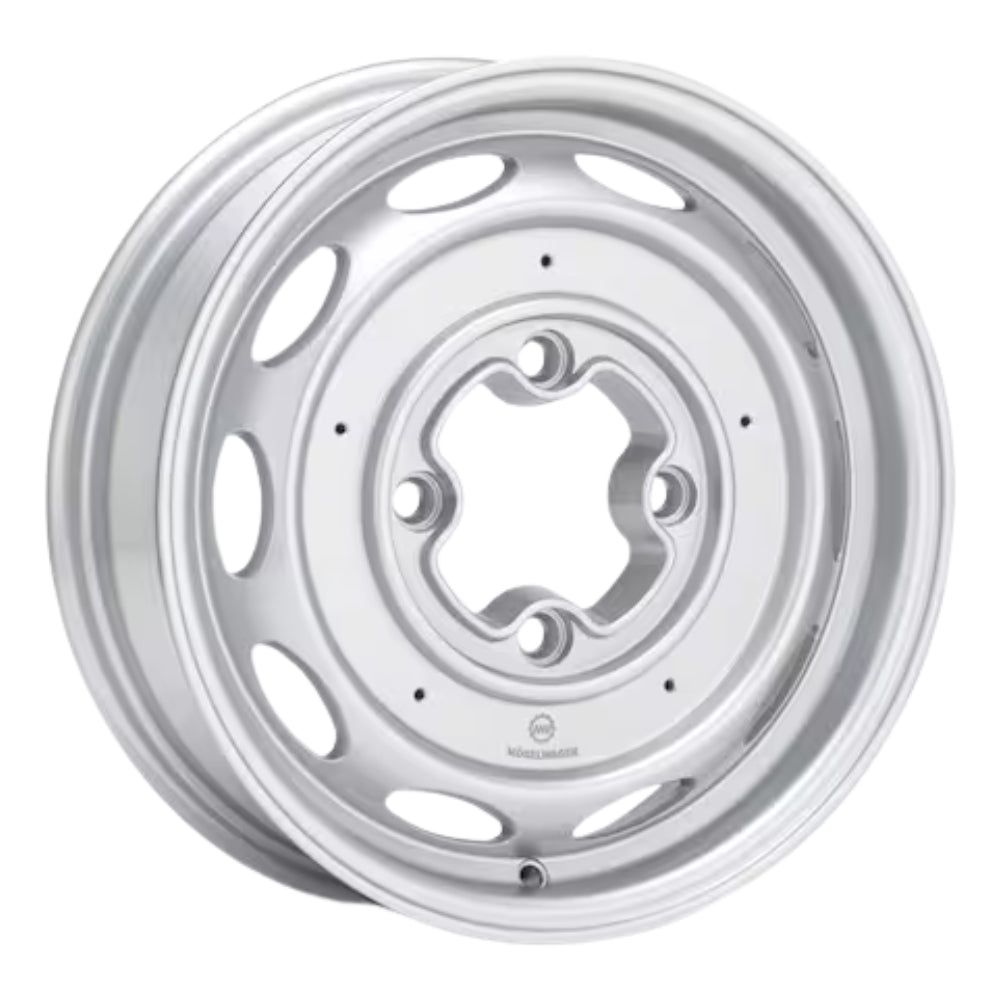 Mobelwagen 430S Interceptor Wheel - Gloss Silver - 15"x4.5" +25