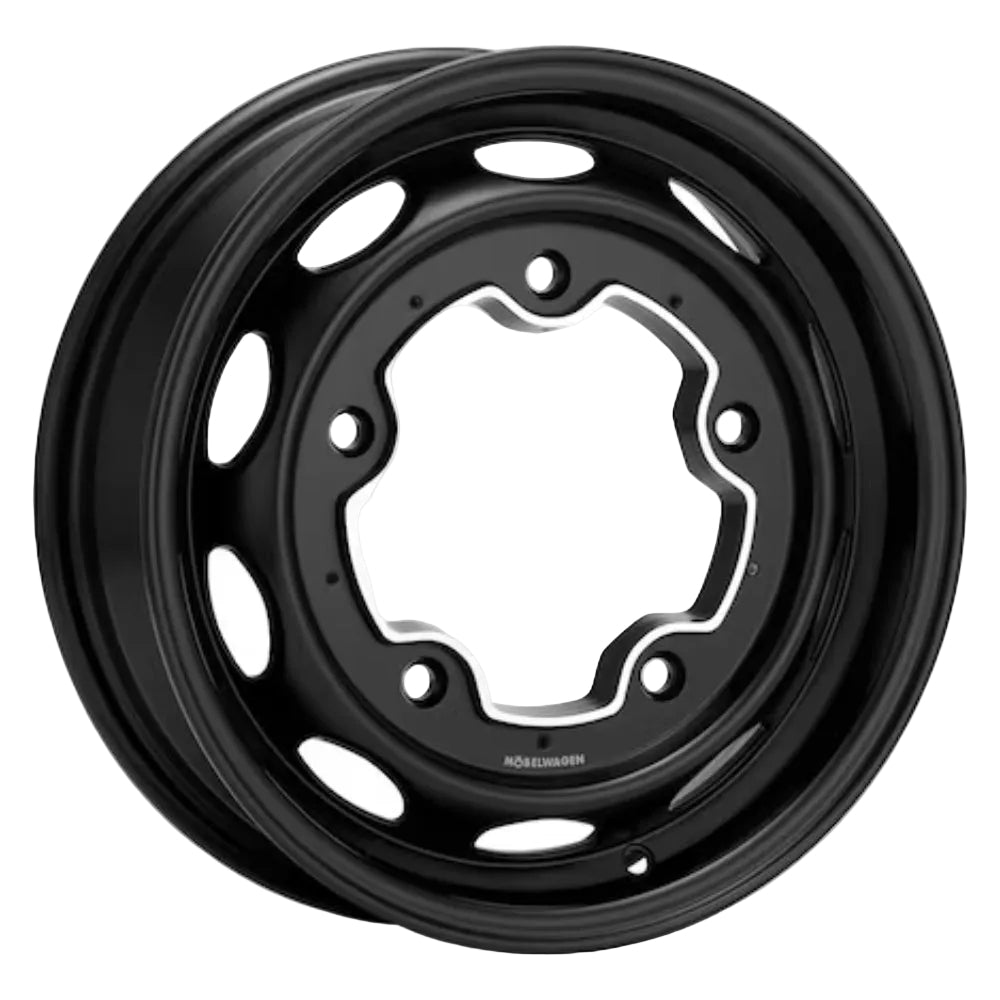 Mobelwagen 520B Interceptor Wheel - Satin Black - 15"x4.5" +34