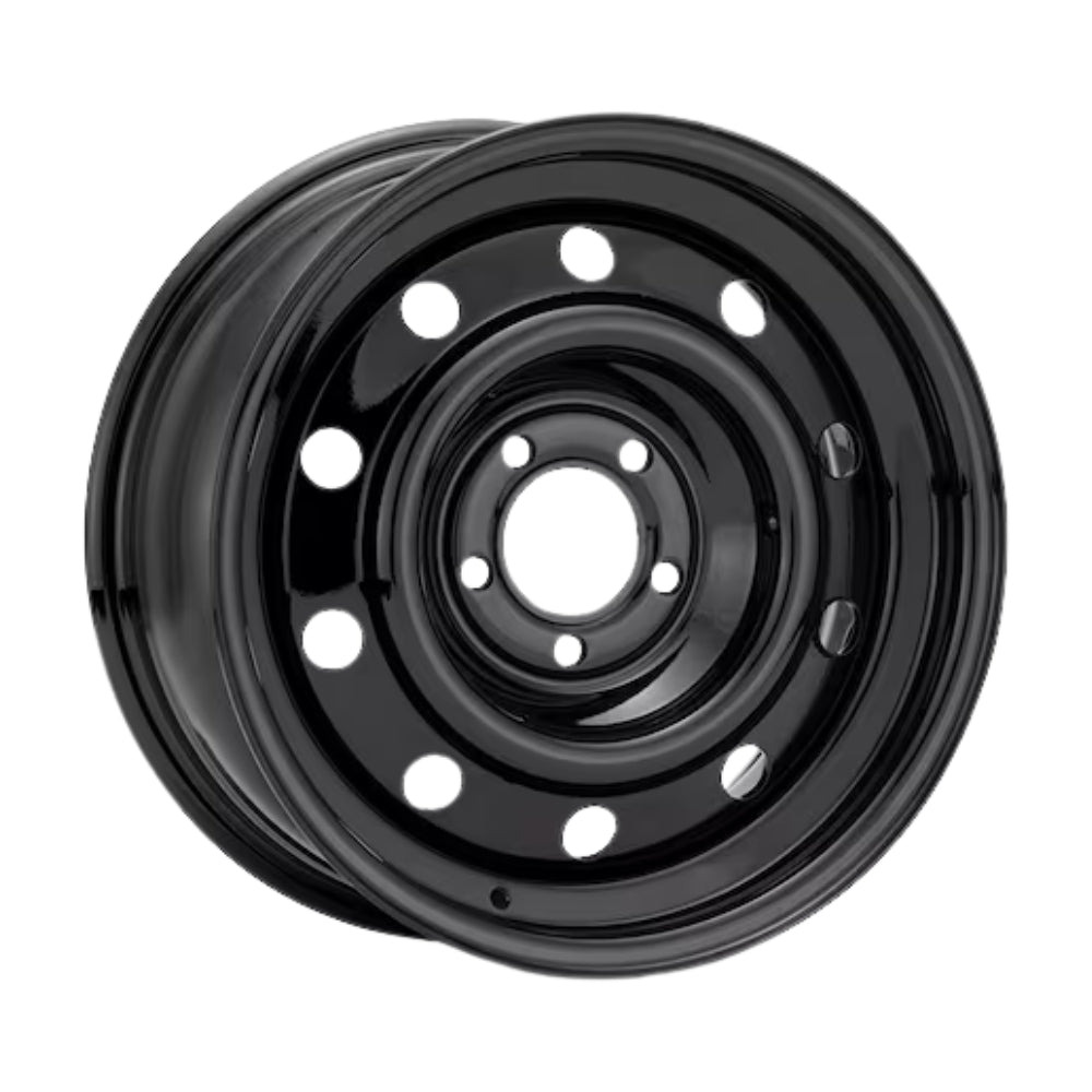 Mobelwagen 901B Stahl Carbon Steel Wheel - Gloss Black - 16"x7" +30