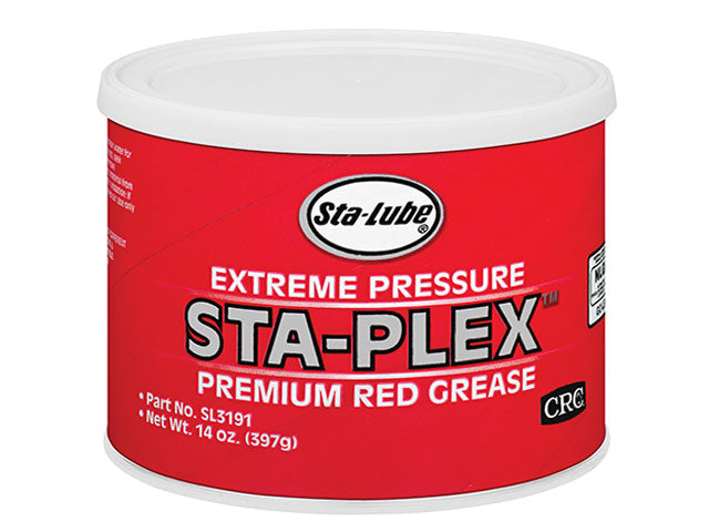 Multi Purpose Grease - CRC Sta-Plex Extreme Pressure Red 14 oz. Can
