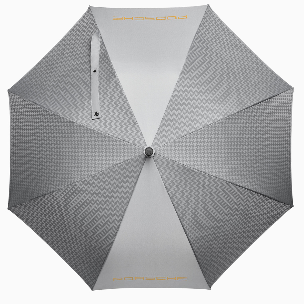 Porche Heritage Design Automatic Opening Grey Umbrella
