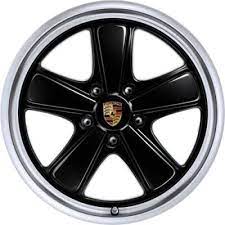 Porsche 19 in Sport Classic Black Finish Alloy Wheel - 911 99736216356