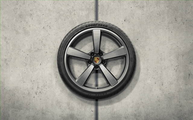 Porsche 20/21 in Carrera Exclusive Design Wheel - 992044661L - 992 18-23 992044661L