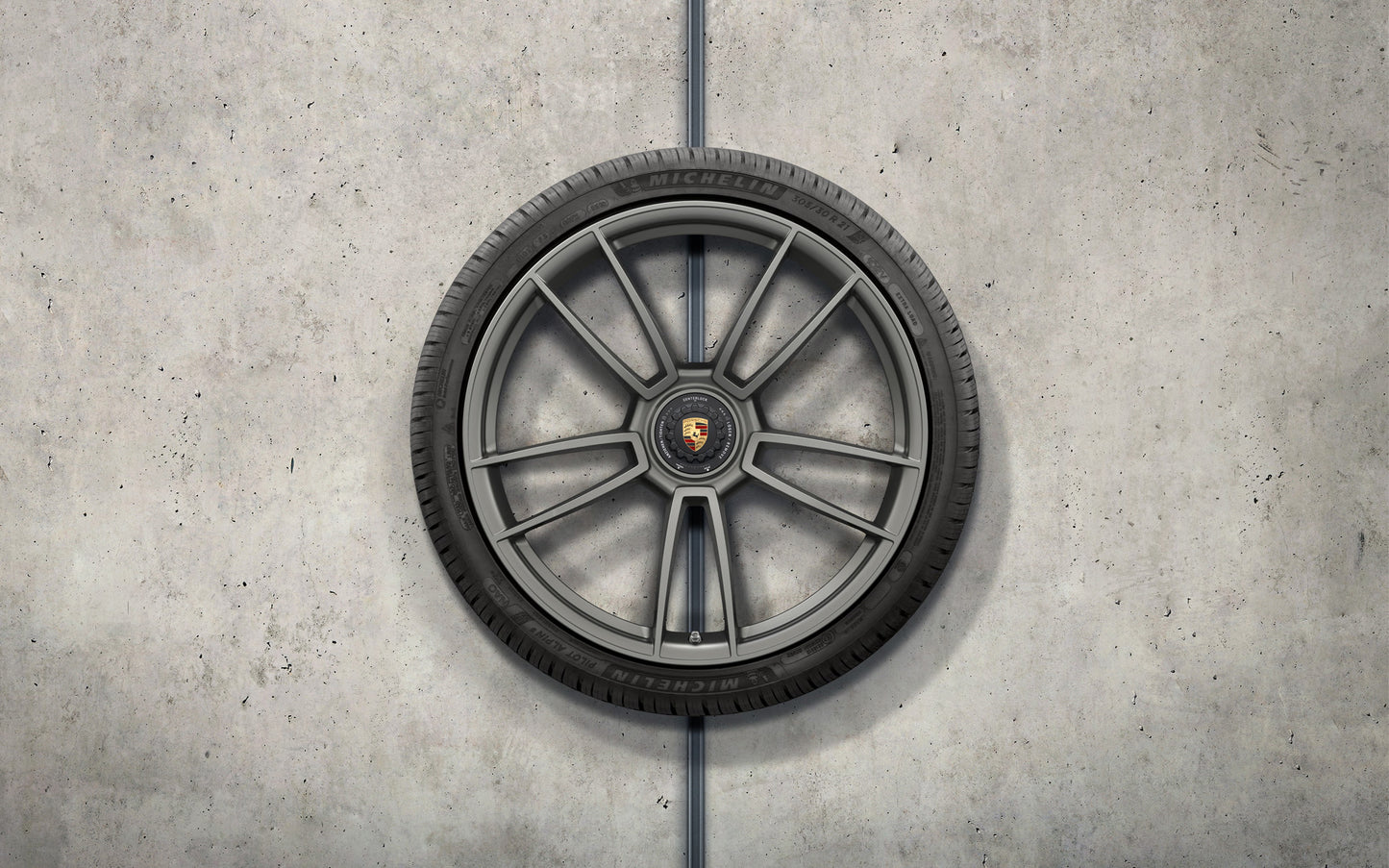 Porsche 20/21 in Winter Wheel Set 992 Turbo S Michelin - 992044601AC - 992 18-23 992044601AC