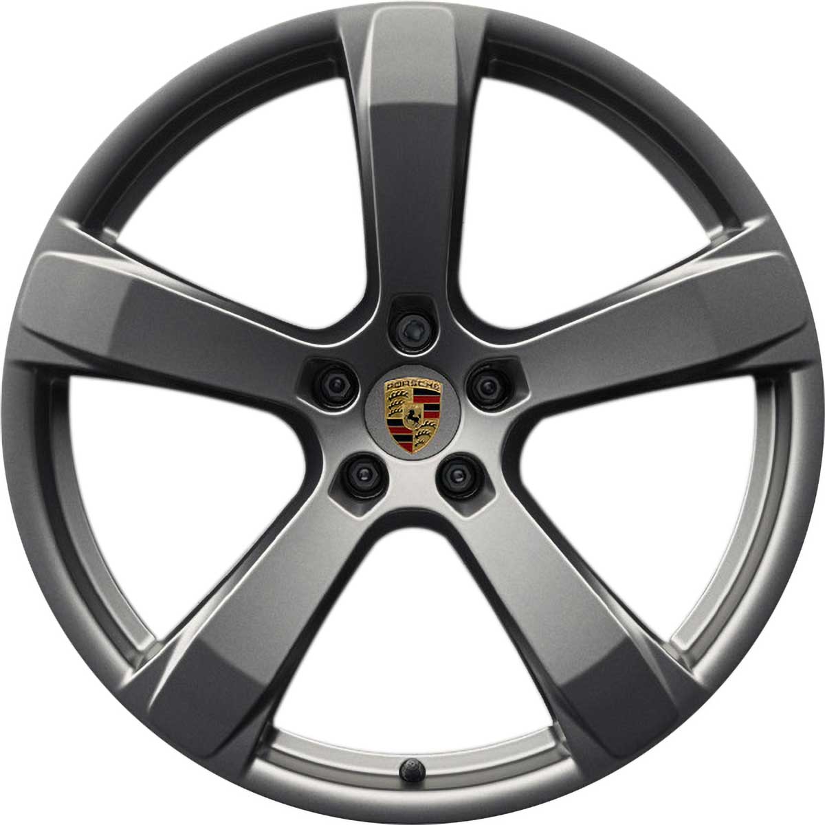 Porsche 20 in Sport Summer Wheel & Tire Set in Patinum Satin Gloss - Macan 15-23 95B044668C