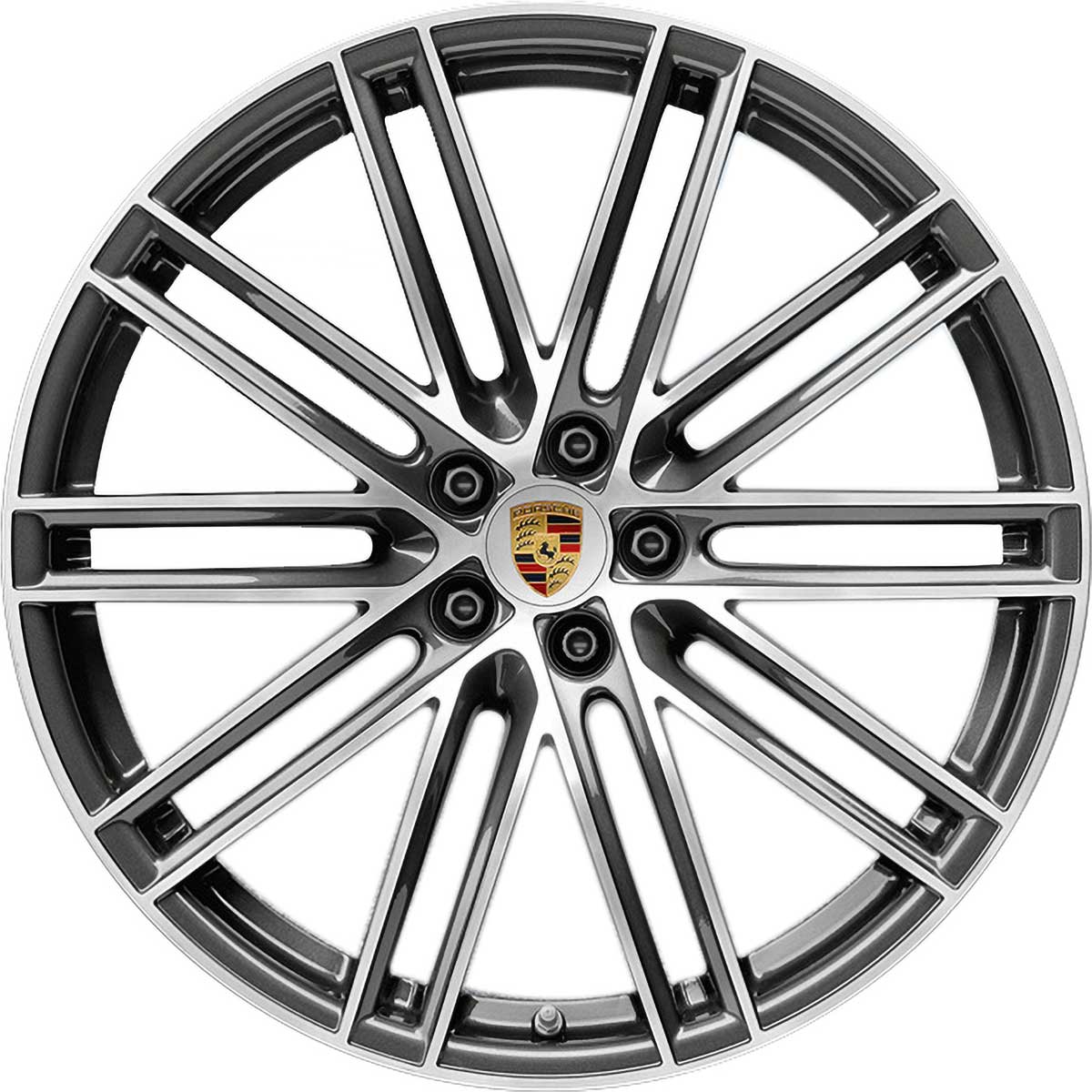 Porsche 21 in 911 Turbo Design Summer Wheel & Tire Set - 95B044665M - Macan 15-23 95B044665M