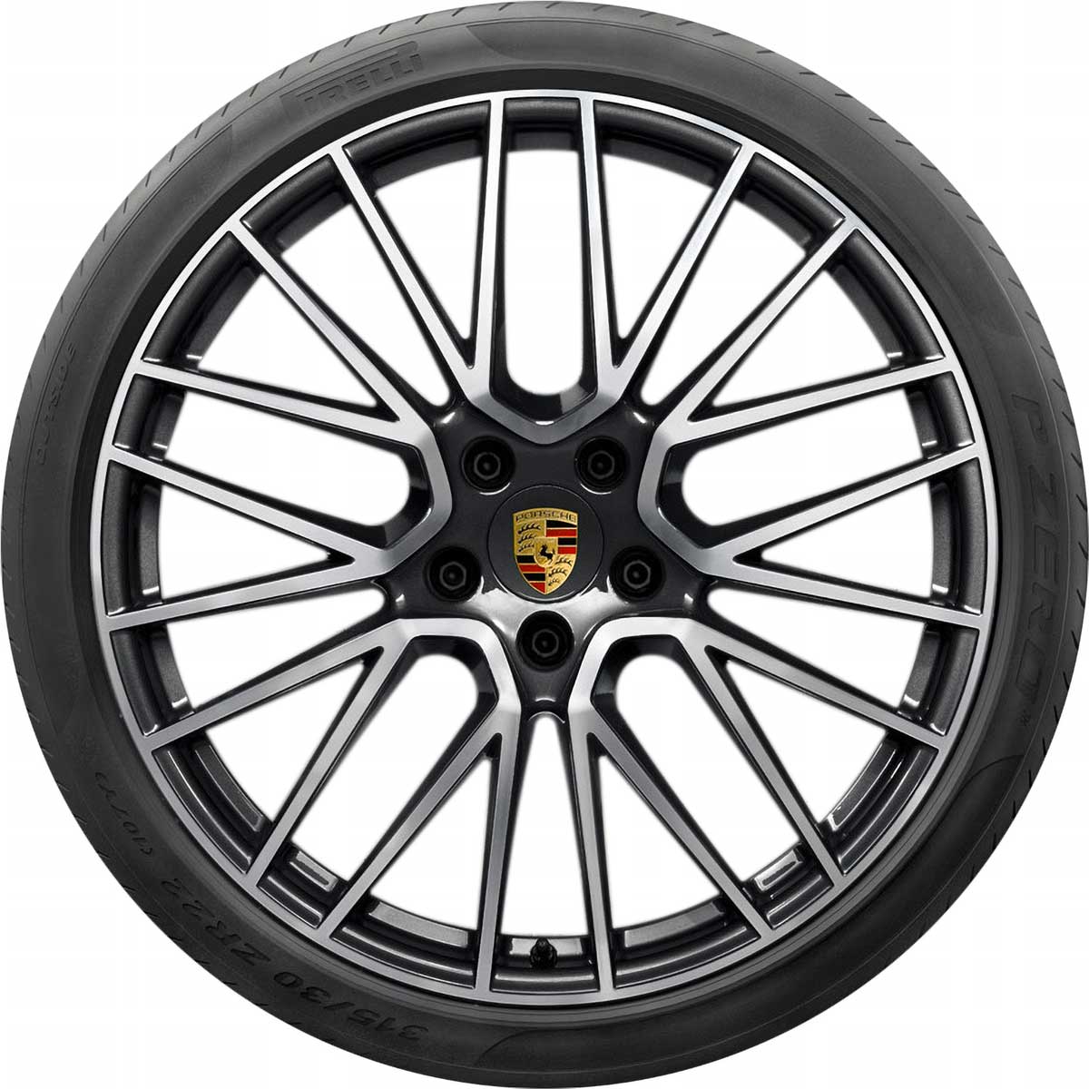 Porsche 22 Inch RS Spyder Design Summer Wheel And Tire Set - 9Y0044640N 9Y0044640N