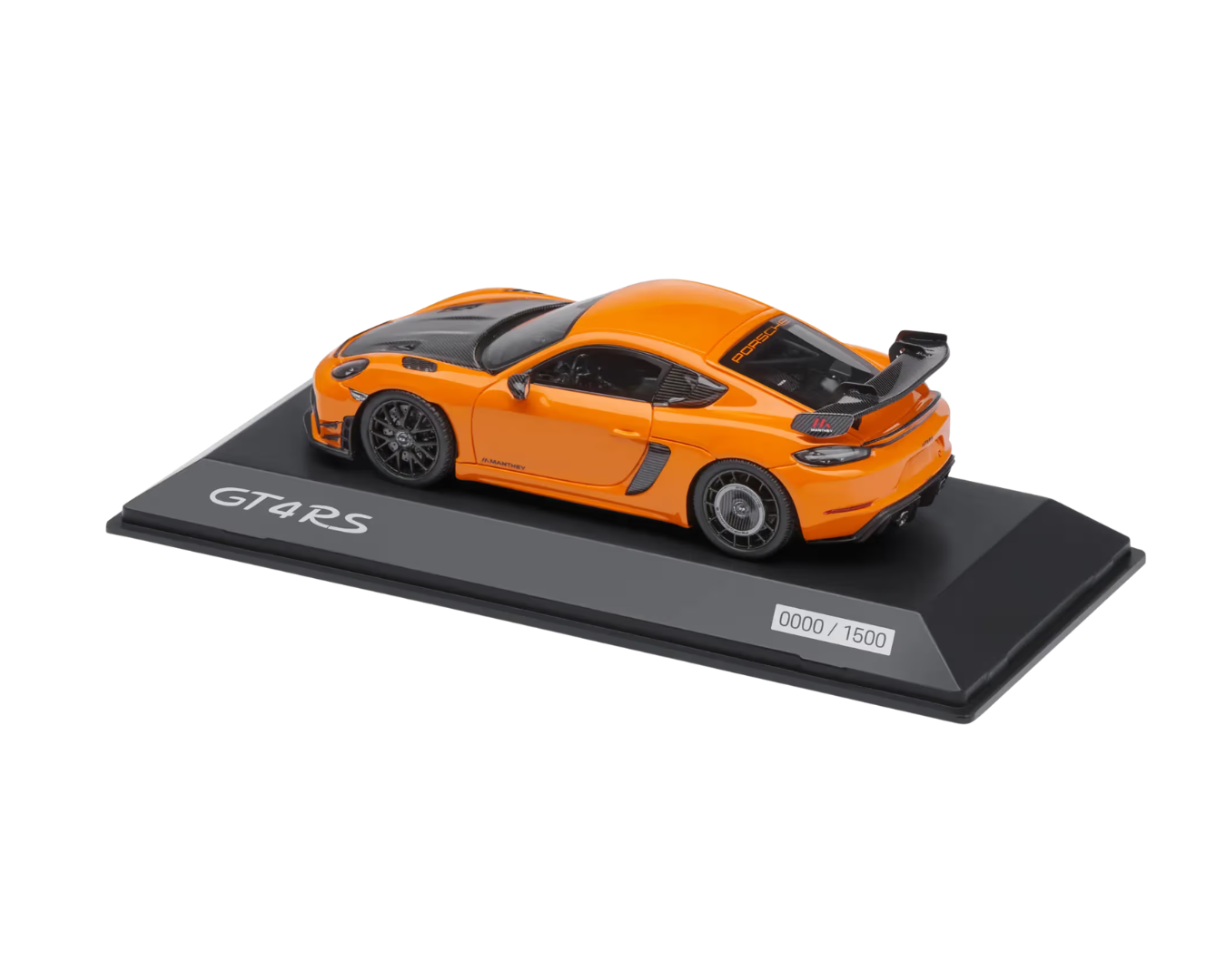 Porsche 718 Cayman GT4 RS Collector Model Car - Scale 1:43