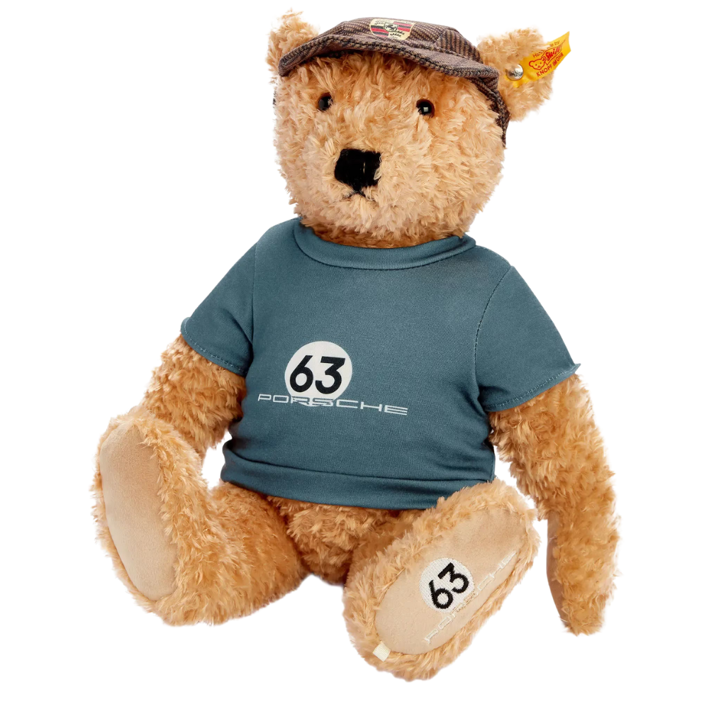 Porsche 911 60Y Anniversary Steiff X Porsche Plush Teddy Bear