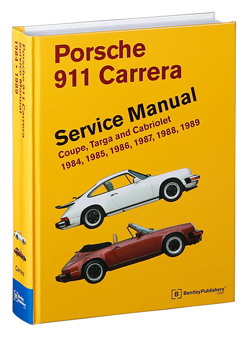 Porsche 911 Carrera Service Manual 84-89 978-0-8376-1696-4