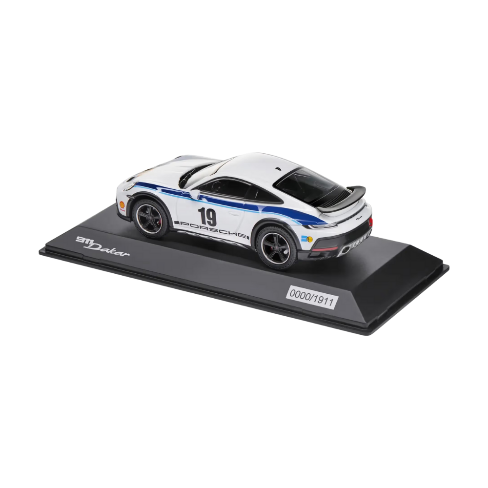 Porsche 911 Dakar 992 Rally 1972 Design Collectors Model Car - 1:43