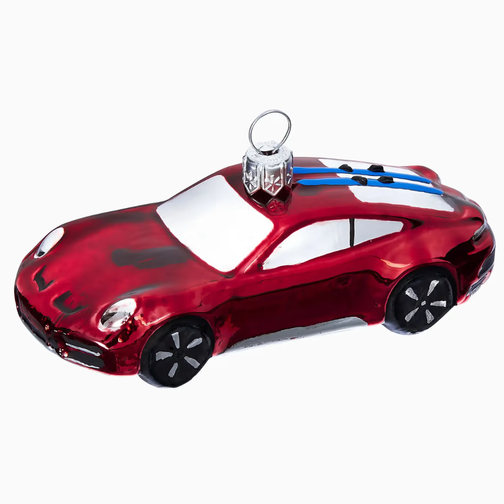 Porsche 911 Dakar Collector Edition 5 Hand Painted Christmas Decor