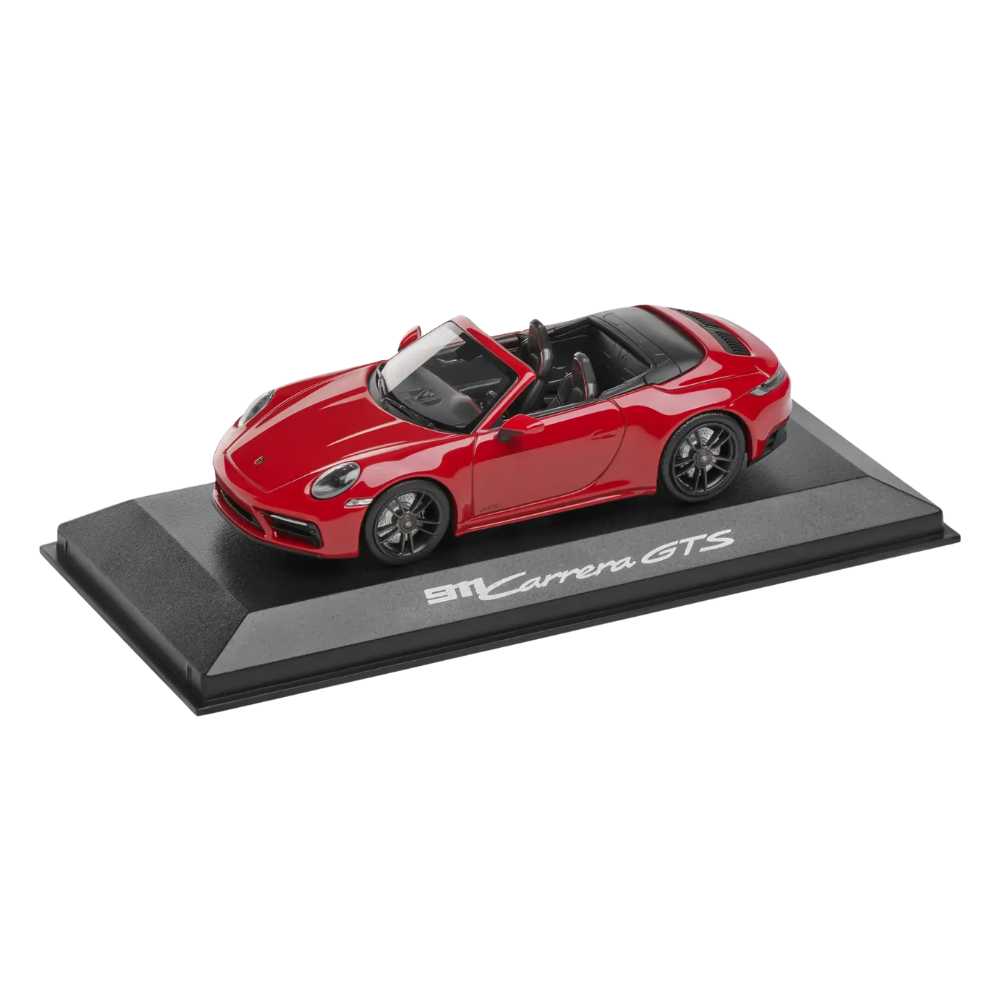 Porsche 911 GTS Cabriolet 992 Carmine Red Collectors Model - 1:43