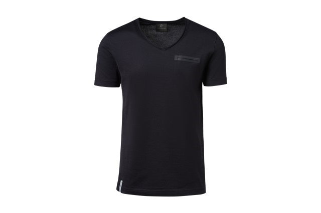 Porsche 911 Mens V-Neck Pullover T-Shirt - Black