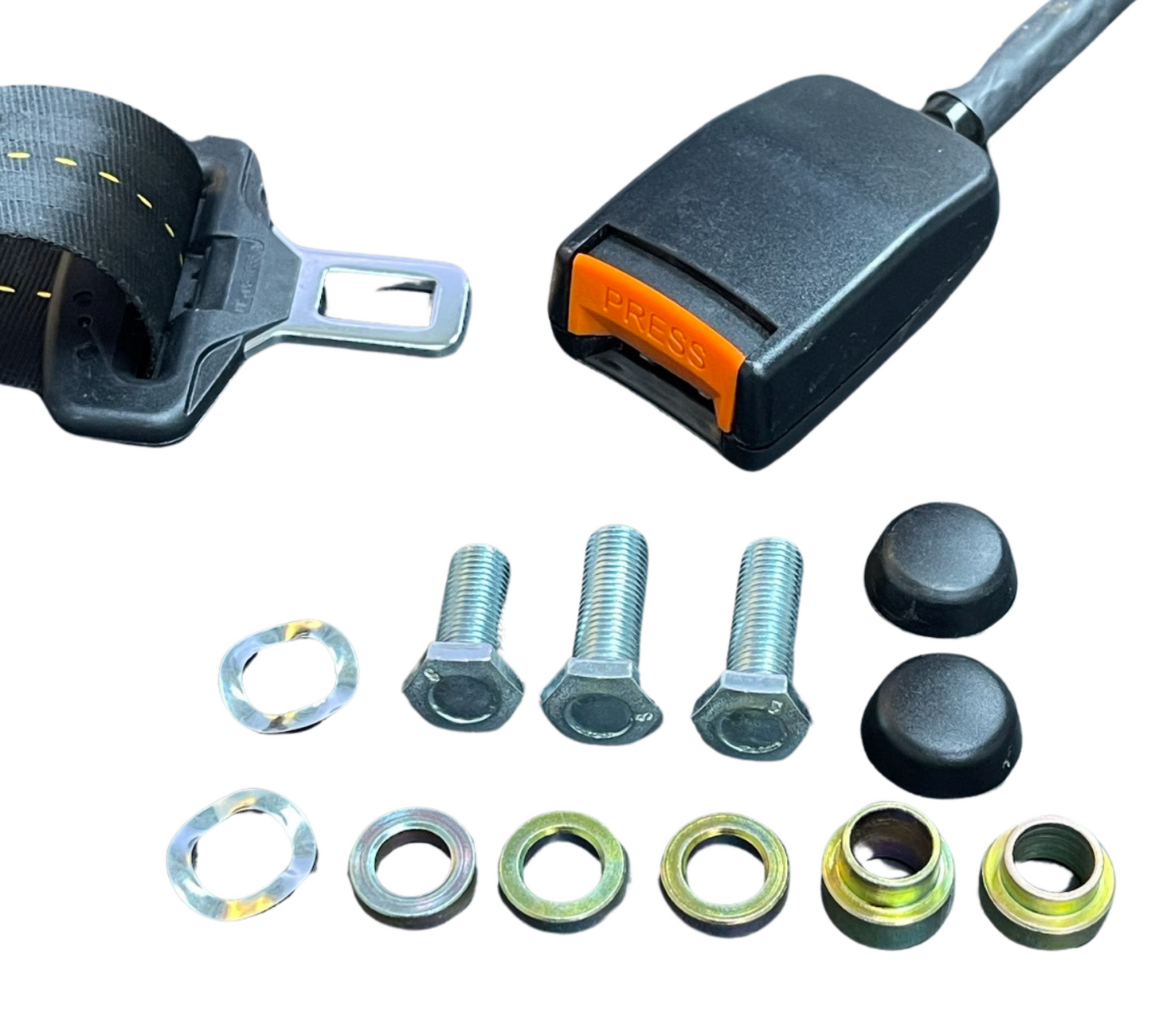 Porsche 911RS Style Retractable Seat Belt - 3 Point - 911/924/928/944 65-89 911-803-198-RS