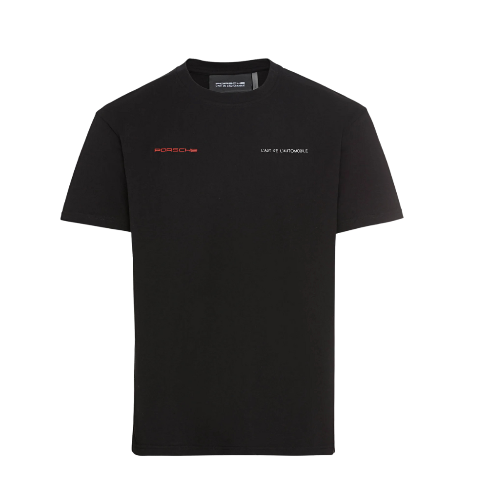 Porsche 968 L’Art Collection By L‘Art De L’Automobile X Porsche T-Shirt Black WAP1310XS0NTRA
