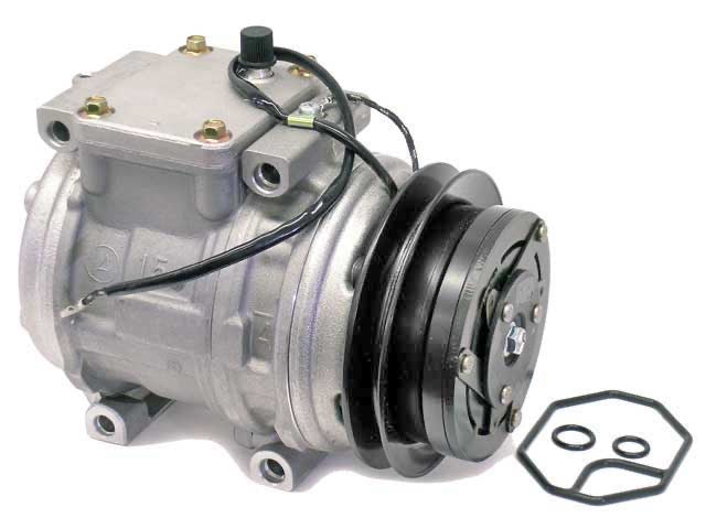 Porsche A/C Compressor with Clutch - C2/C4 89-94 964-126-121-01
