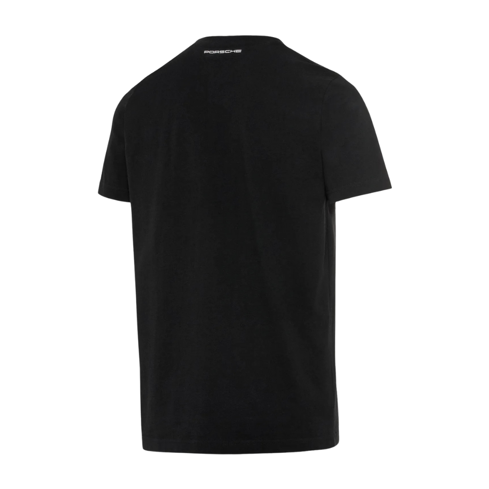 Porsche Ahead Unisex Pullover T-Shirt - Black