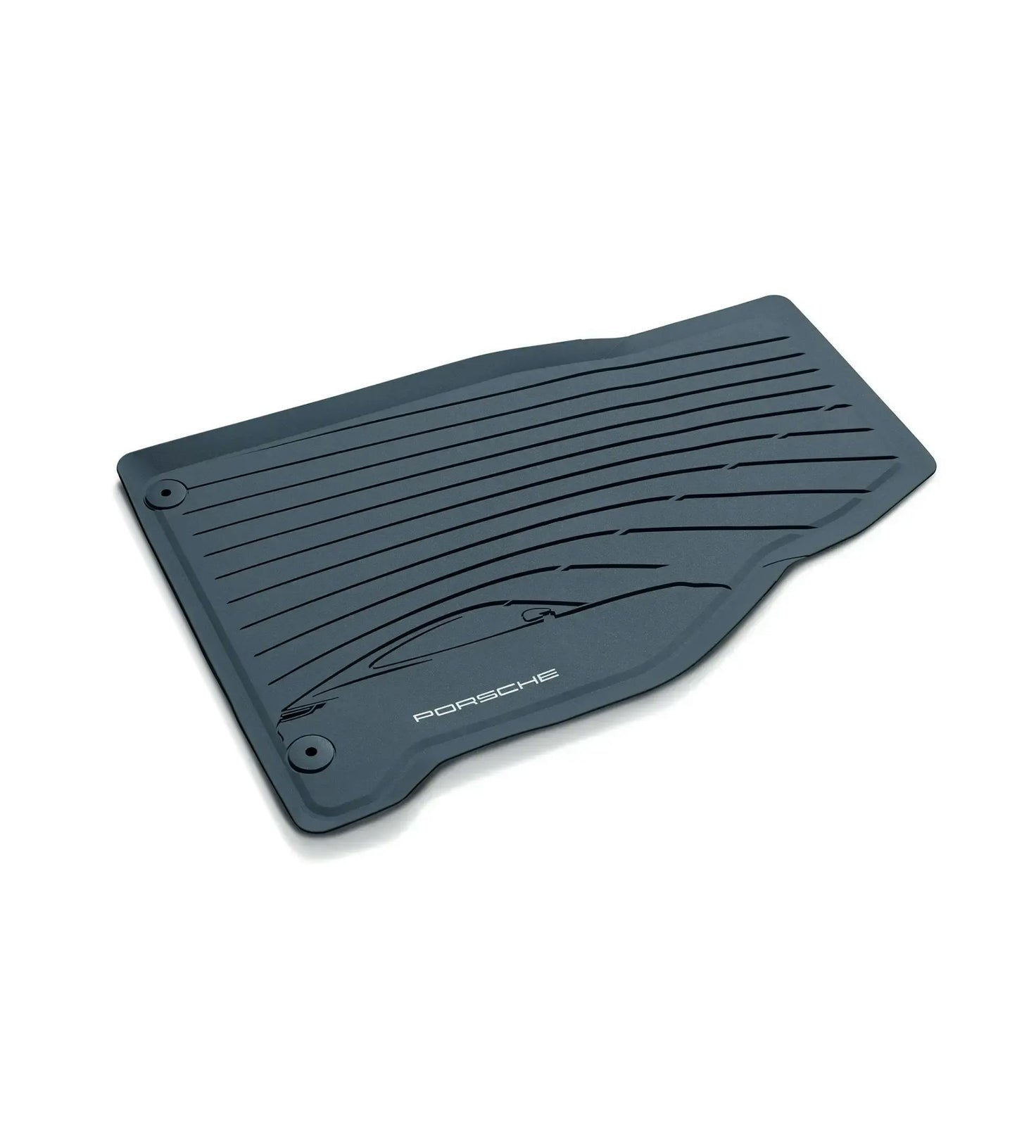Porsche All-Weather Floor Mat - Graphite Blue - 992044800OH7 - 992 18-23 992044800OH7