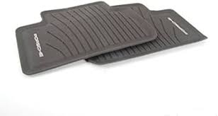 Porsche All-Weather Floor Mats - Grey - 98104480045OP1 - 981 - 982 13-23 - 991 12-18 98104480045OP1