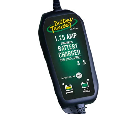 Porsche Battery Charger 6V - 12V 1.25AMP 022-0211-DL-WH