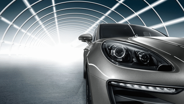 Porsche Black Bi-Xenon Headlights with PDLS - 95B04490042 - Macan 15-23 95B04490042