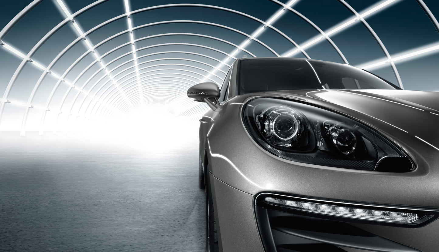 Porsche Black Bi-Xenon Main Headlights with PDLS - 95B04490040 - Macan 15-23 95B04490040